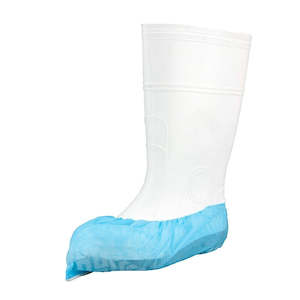 Masks Protectors: Bastion Concise-Fit Overshoes Anti-skid - Blue x100