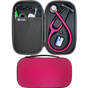 Pod Technical Cardiopod II Stethoscope Case for all Littmann Stethoscopes - Raspberry