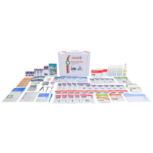 First Aid Kits: RESPONDER 4 Series Plastic Rugged First Aid Kit - 27 x 9 x 23cm