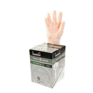 Ppe: Progenics Vinyl P/F Clear Gloves Large (10cm) x200