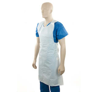 Bastion Apron - 30mu - Tear Off - White per 50