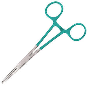 Forceps: 5.5" ColorMate™ Kelly Forceps Teal