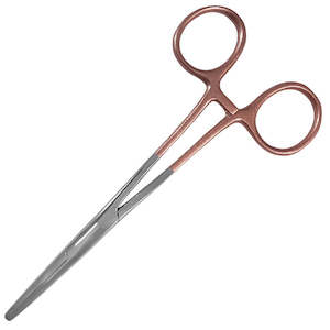 Forceps: 5.5" ColorMate™ Kelly Forceps Rose Gold
