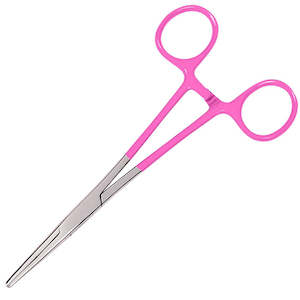 Forceps: 5.5" ColorMate™ Kelly Forceps Hot pink