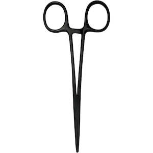 Forceps: 5.5" Kelly Forceps - Stealth Edition