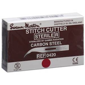 Scalpels: Sterile Stitch Cutter - Box of 100