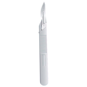 AEROINSTRUMENTS Disposable No 24 Scalpel Blade & Handle Sterile