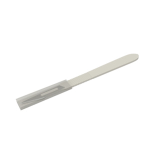 Scalpels: AEROINSTRUMENTS Disposable No 10 Scalpel Blade & Handle Sterile
