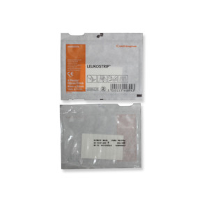 Wound Care Packs: Leukostrip Wound Closures (4mm x 38mm) - 1 Pack of 8 Strips