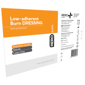 Burn Care: AEROBURN Low-Adherent Burn Dressing 75 x 75cm
