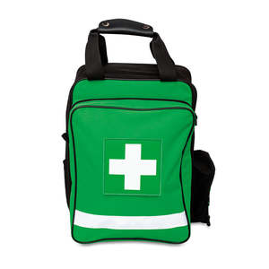 Paramedic Bags: RELIANCE MEDICAL CODE RED Green Rucksack
