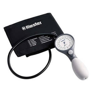 Aneroid Sphygmomanometers: Riester Ri-San Sphygmomanomater: Slate Grey