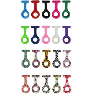 Watches: MediPro Nurses Fob Watch With Removable Silicon Cover