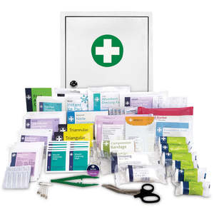 First Aid Kits: Sofia Cabinet with Refill for Small Workplace First Aid Kit