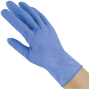 Gloves: Nitrile Medium Gloves - Pair