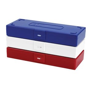 Products: 50 Place Premium Microscope Slide Box – Mediscope