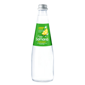 Beverages Non Alcoholic: Samaria Sparkling Water Lemon 330ml - (6 pack)