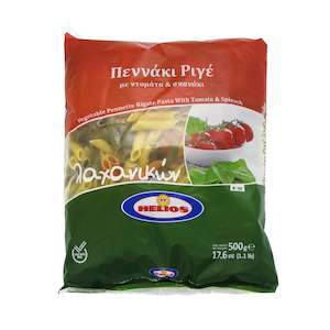 Pasta: 'Helios' Vegetable Pennete Rigate 500g