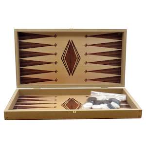 Modafi Design Backgammon Board (includes chess pawns)