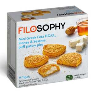 Frozen: Filo Mini Greek Feta, Honey & Sesame Pies 450g