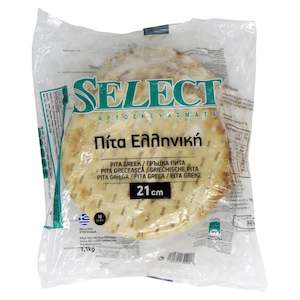 Frozen: Greek pita 21cm (10 pack)