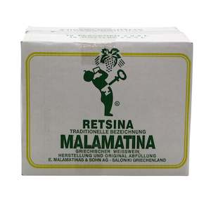12 pack - Malamatina Retsina 500ml