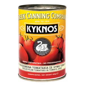 Whole Peeled Plum Tomatoes in Juice 400g