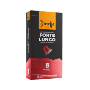 Tea: Dimello Espresso Capsules Forte Lungo