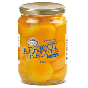Greek Apricot Halves in Light Syrup 680g