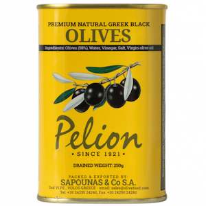 Olives: Black Jumbo Olives 'Pelion' 430g