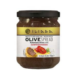 Dips: Kalamata Olive Paste (Tapenade) w/ Sundried Tomatoes 'Iliada' 175g