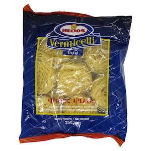 Pasta: 'Helios' Vermicelli Fine 250g