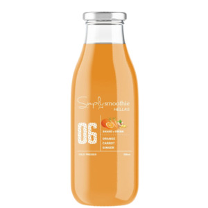 Beverages Non Alcoholic: Simply Smoothie 06 Orange Carrot 250ml