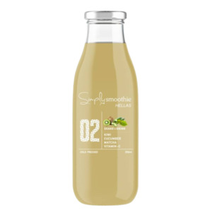 Beverages Non Alcoholic: Simply Smoothie 02 Kiwi Cucumber Matcha 250ml