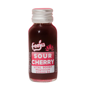 Beverages Non Alcoholic: Feeju Shot Sour Cherry 60ml