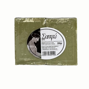 Sapfo Green Olive Oil Soap (2 x 100g)
