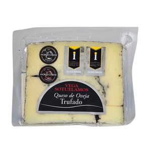 Vega Sotuelamos Cheese Sheep Cured with Black Truffle 150g