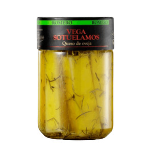 Vega Sotuelamos Cheese Cured with EVOO and Rosemary 400g (Jar)
