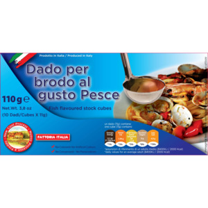 Dressings: Fattoria Fish Stock Cubes 110g