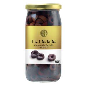 Olives: Iliada Kalamata Sliced Olives 370g