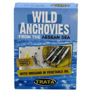 Trata Anchovies with Oregano in Vegetable Oil 100g