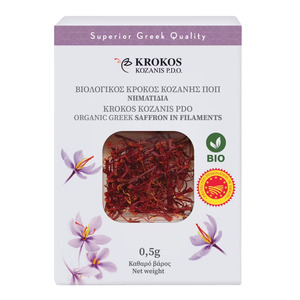 Organic: Organic Greek Saffron Filaments 0.5g