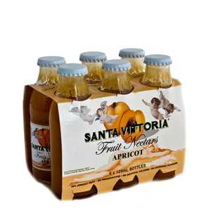 Products: Apricot Nectar 6x125ml - SANTA VITTORIA - Mediterranean Foods New Zealand