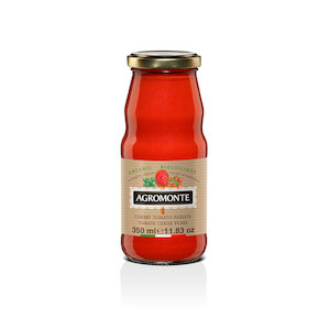Products: Organic Cherry Tomato Sauce 360g - AGROMONTE - Mediterranean Foods New Zealand
