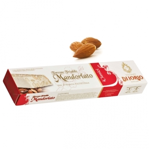 Products: Crunchy Almond Nougat Bar 130g - DI IORIO - Mediterranean Foods New Zealand