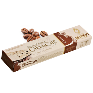 Products: Crunchy Almond & Coffee Beans Nougat Bar 130g - DI IORIO - Mediterranean Foods New Zealand