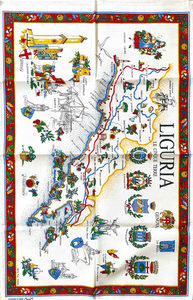 Products: Italian Apron 100% cotton Liguria Mediterranean Foods NZ