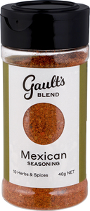 Products: Mexican Seasoning 40g - GAULT'S DELI - Mediterranean Foods New Zealand