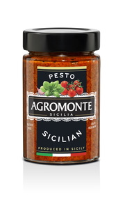 Products: Sicilian Pesto 200g - AGROMONTE - Mediterranean Foods New Zealand
