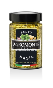 Products: Basil Pesto 200g - AGROMONTE - Mediterranean Foods New Zealand